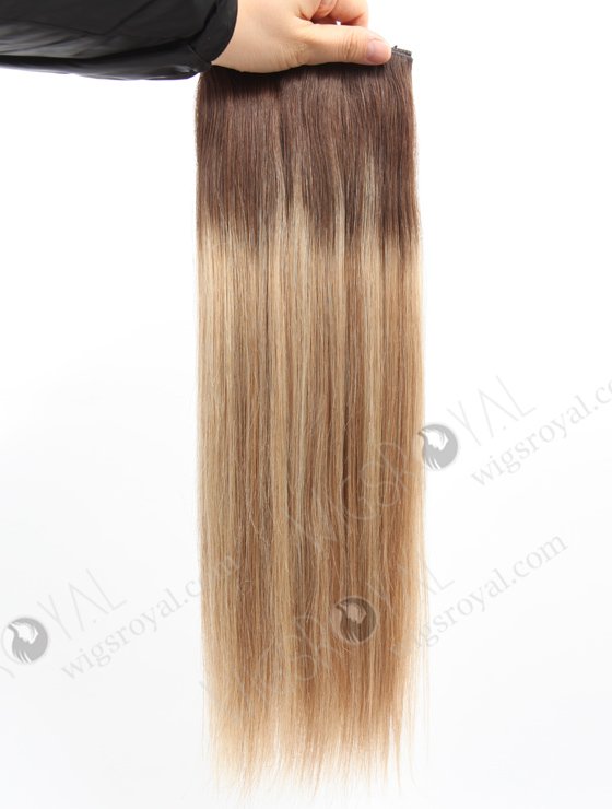 Charming ombre color genius weft blend seamlessly with your hair WR-GW-014-20800