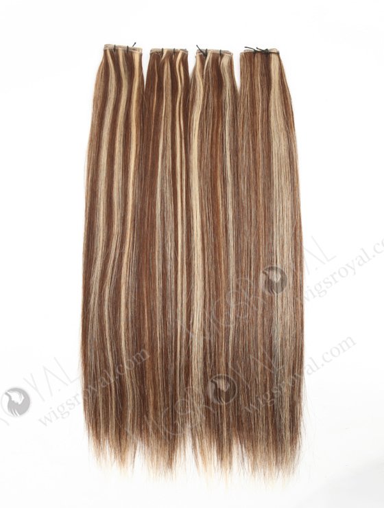 Top quality popular human hair extensions seamless virgin genius weft WR-GW-010-20754