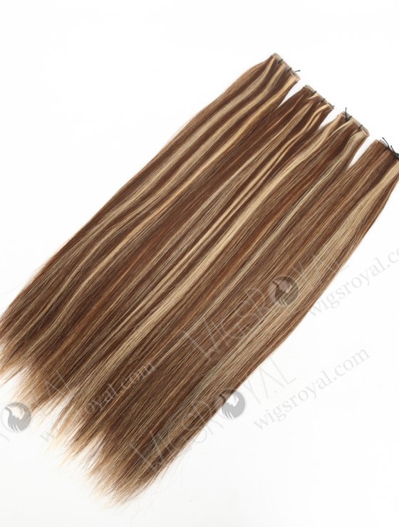 Top quality popular human hair extensions seamless virgin genius weft WR-GW-010-20753