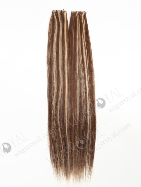 Top quality popular human hair extensions seamless virgin genius weft WR-GW-010-20757