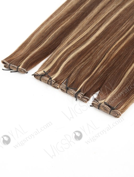 Top quality popular human hair extensions seamless virgin genius weft WR-GW-010-20760