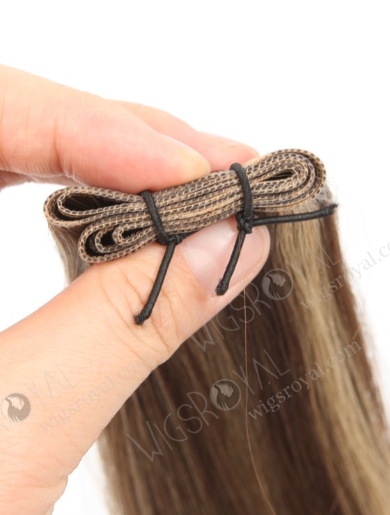 Top quality popular human hair extensions seamless virgin genius weft WR-GW-010-20761