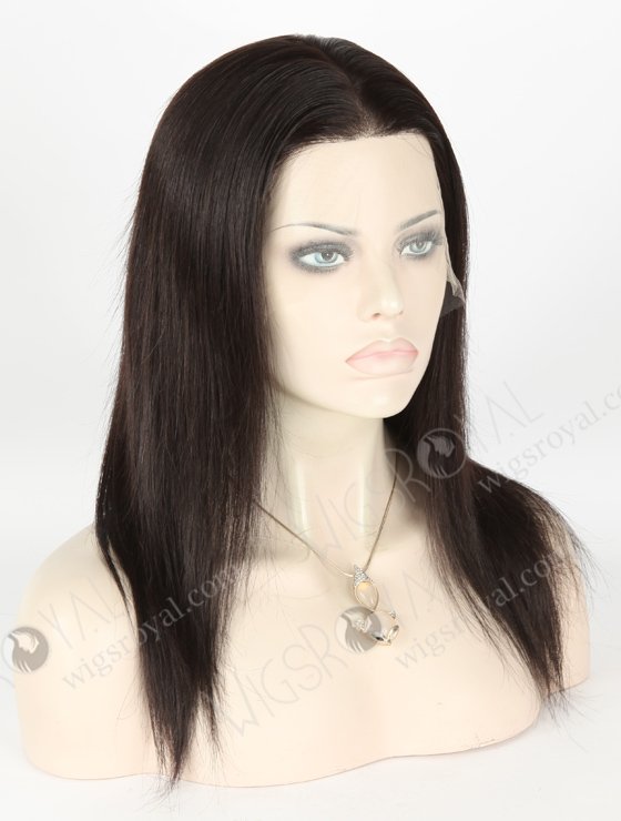 1B# Color 14'' European Virgin Hair Straight Full Lace Wigs WR-LW-133-21010
