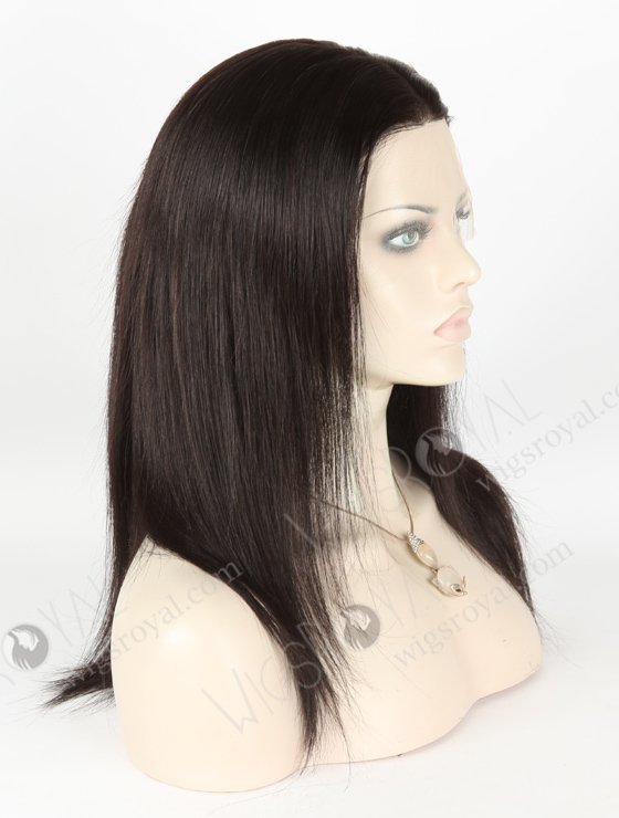 1B# Color 14'' European Virgin Hair Straight Full Lace Wigs WR-LW-133-21006