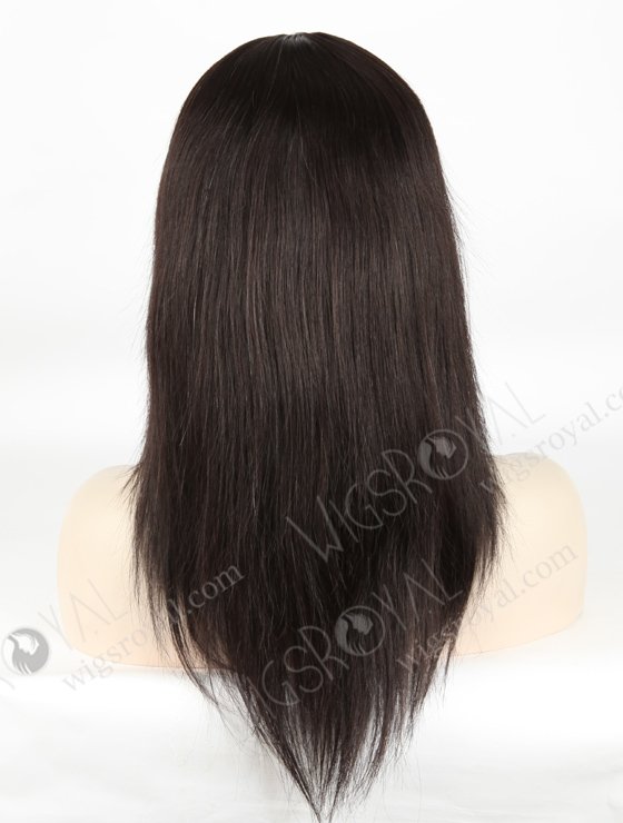 1B# Color 14'' European Virgin Hair Straight Full Lace Wigs WR-LW-133-21008