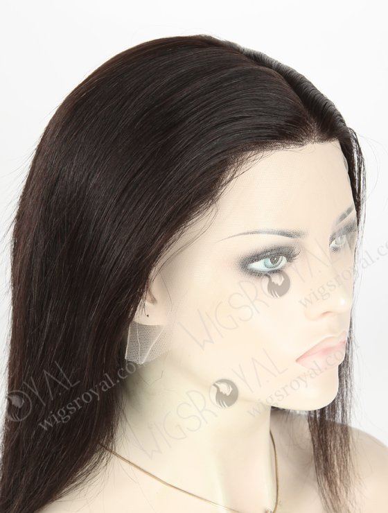 1B# Color 14'' European Virgin Hair Straight Full Lace Wigs WR-LW-133-21009