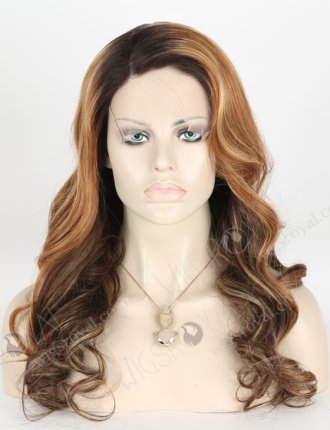 Best Quality Highlight Color 20'' Brazilian Virgin Hair Lace Front Wig WR-CLF-030