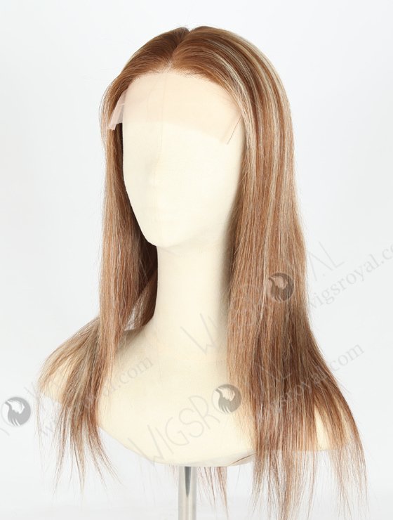 New Fashion T Color 16'' European Virgin Hair Lace Front Wig WR-CLF-028-21043