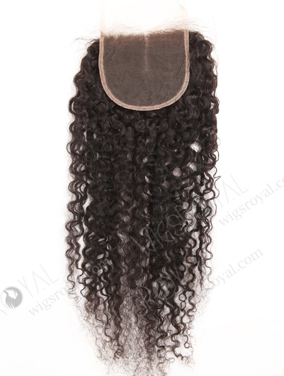 Brazilian Virgin Hair 26" Curl As Picture Natural Color Swiss Lace Closure WR-LC-037-21199