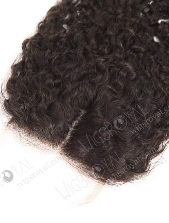 Brazilian Virgin Hair 26" Curl As Picture Natural Color Swiss Lace Closure WR-LC-037-21202