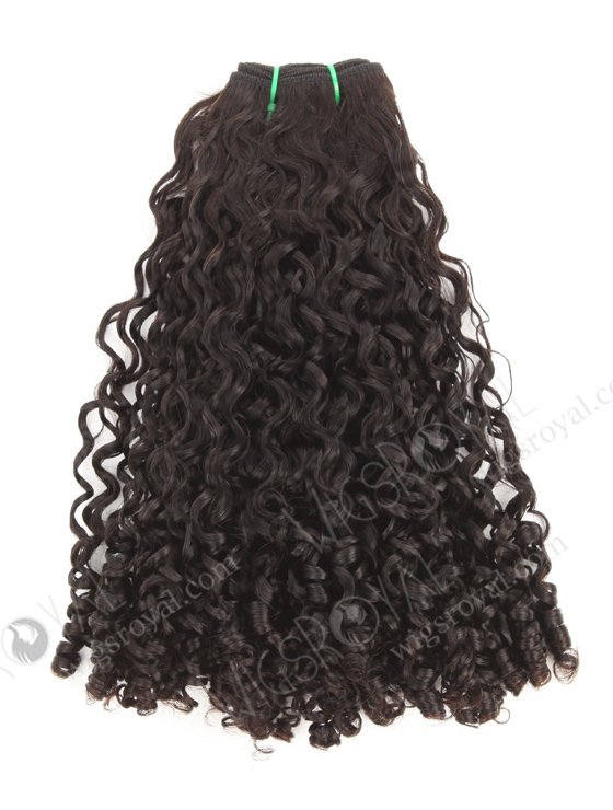 Unprocessed 5A Grade 18” Double Draw Pixie Curl Peruvian Virgin Hair Extension WR-MW-199-21181