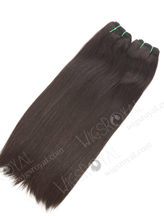 Best Quality 18 Inch Double Draw Natural Color Straight Peruvian Virgin Hair Extension WR-MW-200-21190