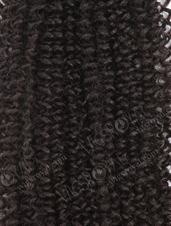 Top Quality 28 Inch Double Draw Natural Color 6mm Curl Peruvian Virgin Hair Virgin Hair Extension WR-MW-198-21174