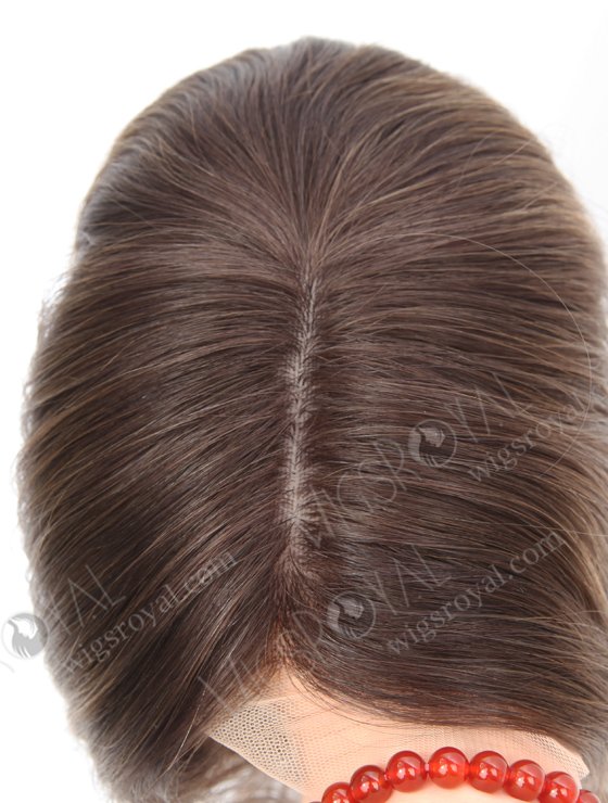 Highlight Color 12'' European Virgin Human Hair Silk Base Toppers WR-TC-079-22556