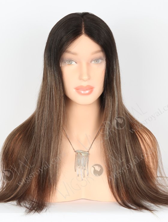 Highlight Color 18'' Brazilian Virgin Human Hair Lace Front Wig WR-CLF-039-22595