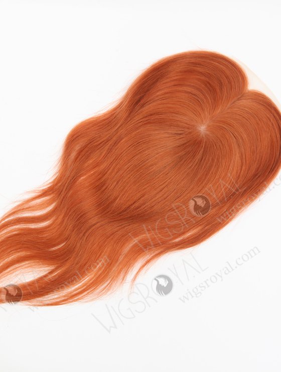 Fashion Color 130# 9'' European Virgin Human Hair Silk Top Lace Toppers WR-TC-080-22560