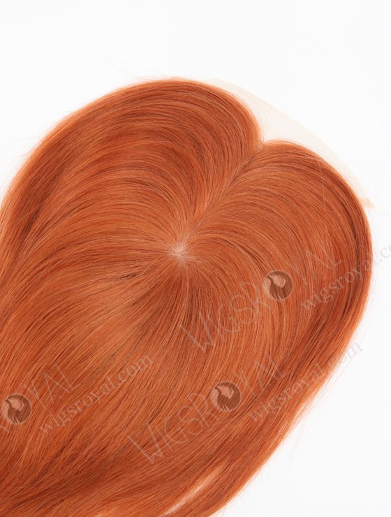 Fashion Color 130# 9'' European Virgin Human Hair Silk Top Lace Toppers WR-TC-080-22562