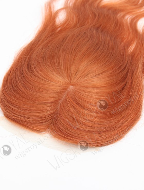 Fashion Color 130# 9'' European Virgin Human Hair Silk Top Lace Toppers WR-TC-080-22564