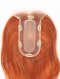 Fashion Color 130# 9'' European Virgin Human Hair Silk Top Lace Toppers WR-TC-080