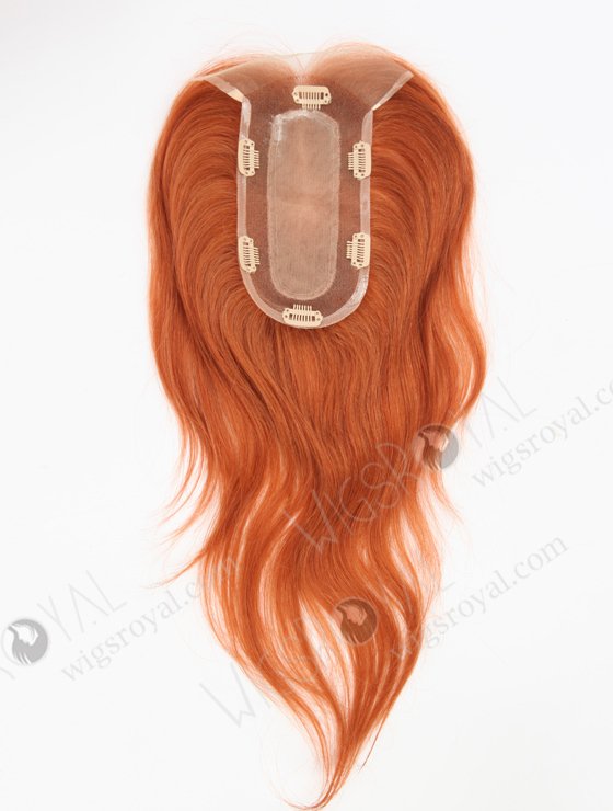 Fashion Color 130# 9'' European Virgin Human Hair Silk Top Lace Toppers WR-TC-080-22565
