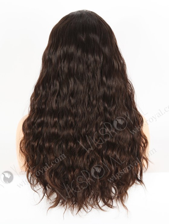 Natural Color 20'' Brazilian Virgin Hair Wavy Full Lace Wigs WR-LW-134-22736