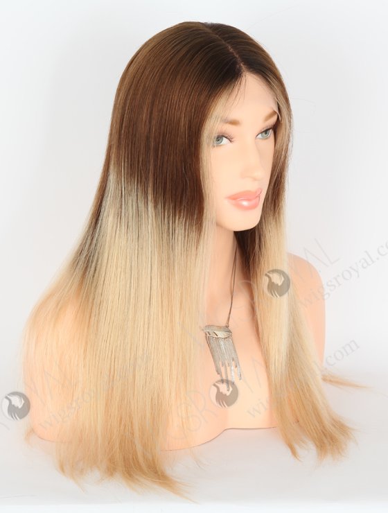 Custom Color 18'' Brazilian Virgin Human Hair Lace Front Wig WR-CLF-043-22706