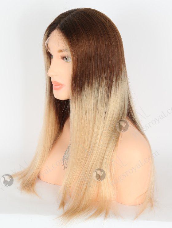Custom Color 18'' Brazilian Virgin Human Hair Lace Front Wig WR-CLF-043-22707
