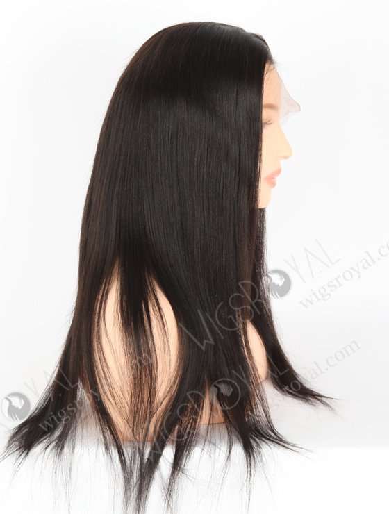 In Stock Indian Remy Hair 20" Light Yaki Natural Color Silk Top Full Lace Wig STW-073-22826